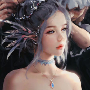 全网最美女生QQ头像 出自知名画师超唯美作品